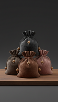 Velvet Ritual Pouch Set Trio